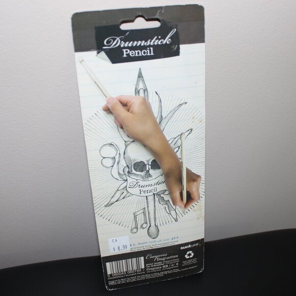 FREE*❤️Big Drumstick Shaped Pencils Play At Work Moko Suck UK Crayons Baguettes - Picture 3 of 9